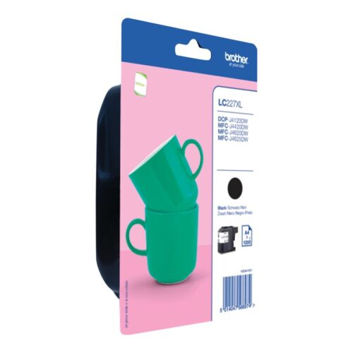 BROTHER LC-227XL cartouche dencre noir haute capacité 1-pack blister sans alarme