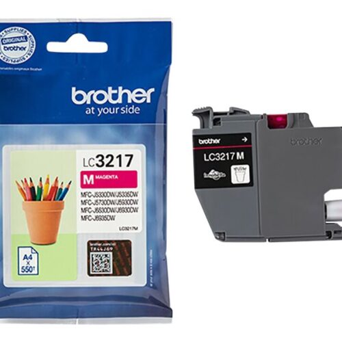 BROTHER LC-3217M Encre Magenta (550 pages)