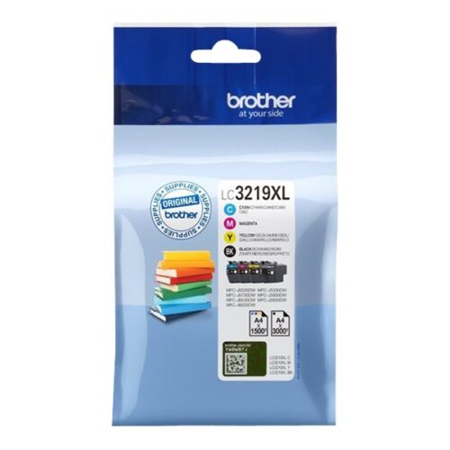 BROTHER LC-3219XL Value Blister (Contient 1x BK,C,M,Y)