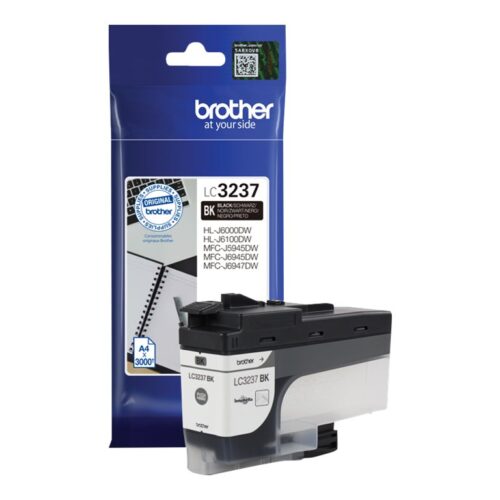 BROTHER LC-3237BK Black Ink 3000 pages