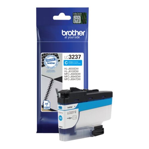 BROTHER LC-3237C Cyan Ink 1500 pages