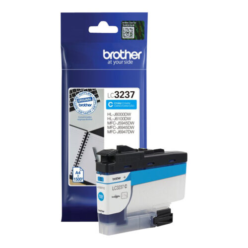 BROTHER LC-3237C Cyan Ink 1500 pages