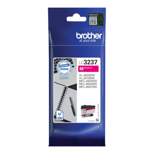 BROTHER LC-3237M Magenta Ink 1500 pages