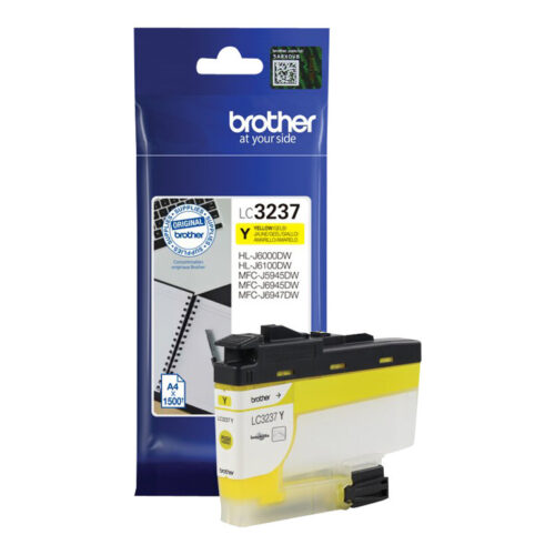 BROTHER LC-3237Y Yellow Ink 1500 pages