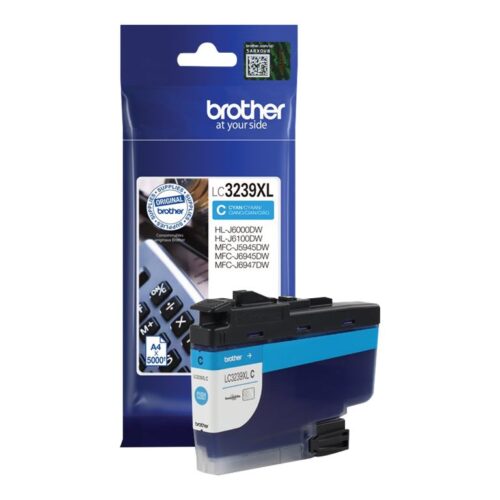 BROTHER LC-3239XLC Cyan Ink 5000 pages