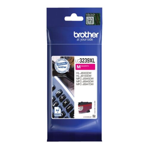BROTHER LC-3239XLM Magenta Ink 5000 pages