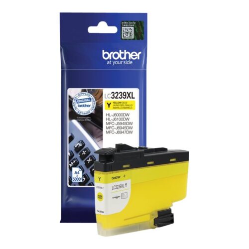 BROTHER LC-3239XLY Yellow Ink 5000 pages
