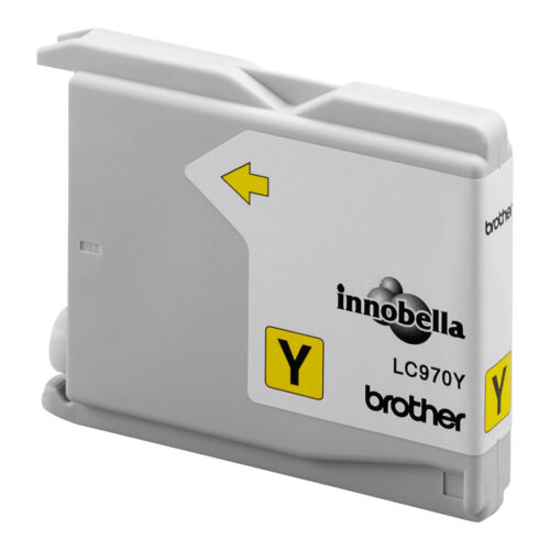 BROTHER LC-970 cartouche d encre jaune capacite standard 300 pages pack de 1