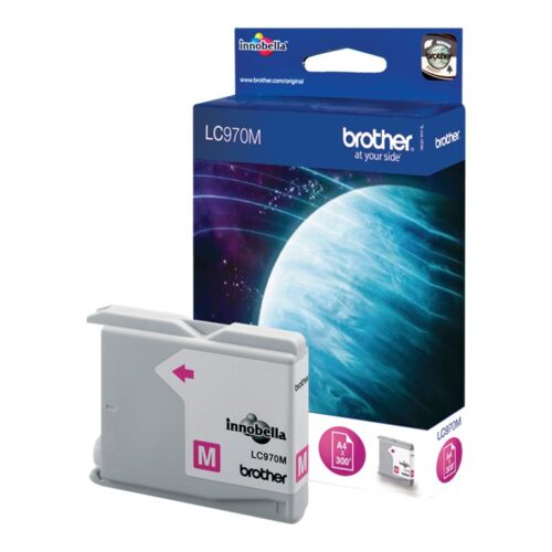 BROTHER LC-970 cartouche d encre magenta capacité standard 300 pages pack de 1