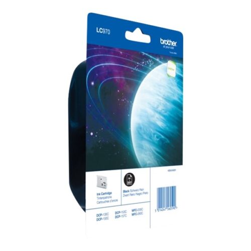 BROTHER LC-970 cartouche d encre noir capacité standard 350 pages pack de 1