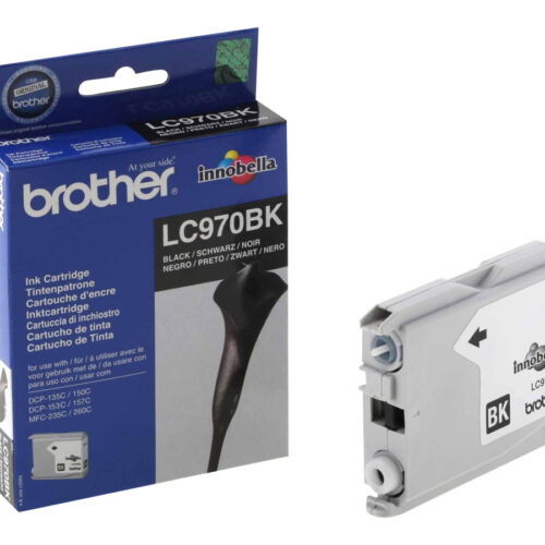 BROTHER LC-970 cartouche d encre noir capacité standard 350 pages pack de 1