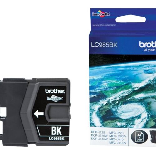 BROTHER LC-985 cartouche d encre noir capacité standard 300 pages pack de 1