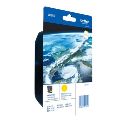 BROTHER LC-985 cartouche dencre jaune capacité standard 260 pages pack de 1