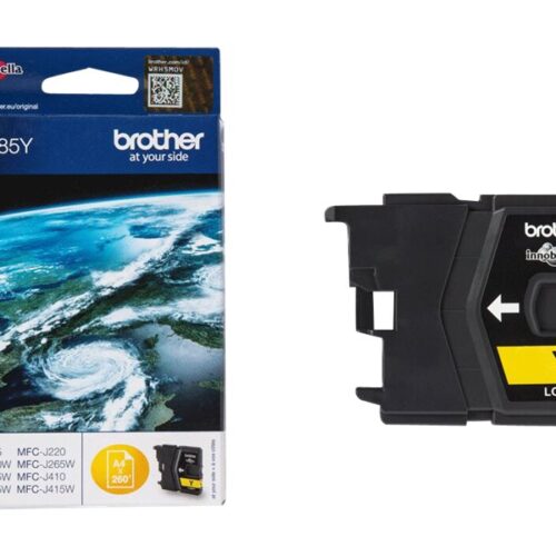 BROTHER LC-985 cartouche dencre jaune capacité standard 260 pages pack de 1