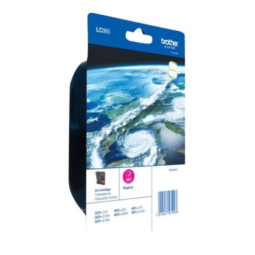 BROTHER LC-985 cartouche dencre magenta capacité standard 260 pages pack de 1