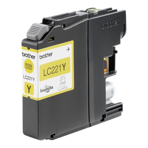 BROTHER LC221Y ink yellow 300 pages