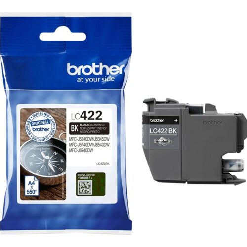 BROTHER LC422BK Ink Cartridge For BH19M/B Compatible with MFC-J5340DW MFC-J5740DW MFC-J6540DW MFC-J6940DW 550 pages