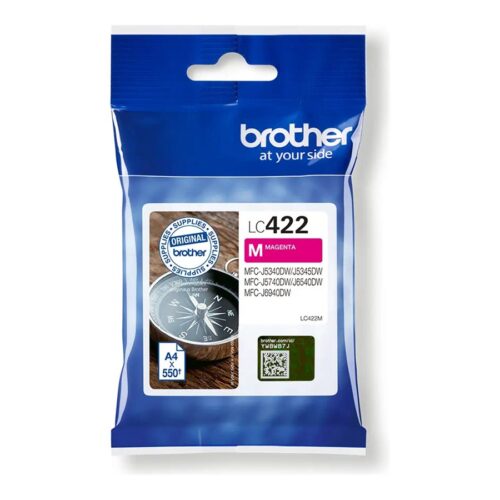 BROTHER LC422M Ink Cartridge For BH19M/B Compatible with MFC-J5340DW MFC-J5740DW MFC-J6540DW MFC-J6940DW 550 pages