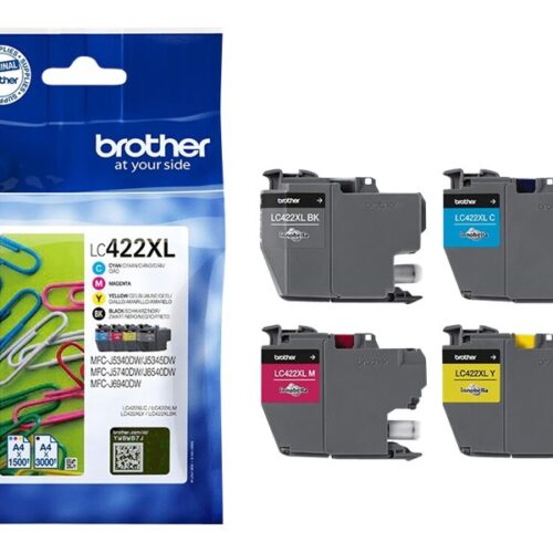 BROTHER LC422XL HY Value BP Ink Cartridge For BH19M/B Compatible with MFC-J5340DW MFC-J5740DW MFC-J6540DW MFC-J6940DW 3000/1500 p