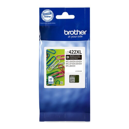 BROTHER LC422XLBK HY Ink Cartridge For BH19M/B Compatible with MFC-J5340DW MFC-J5740DW MFC-J6540DW MFC-J6940DW 3000 pages