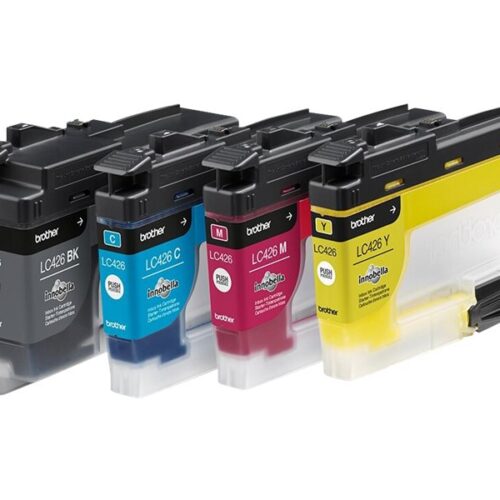 BROTHER LC426VAL Ink Cartridge Black Cyan Magenta Yellow Multipack for MFC-J4340DW MFC-J4540DW MFC-J4540DWXL 1500pages in color