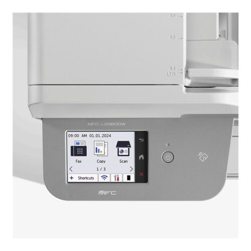 BROTHER MFC-L2980DW Mono MFP 34ppm 4-1 Duplex Network10/100btx/Wifi/USB/NFC-Card reader