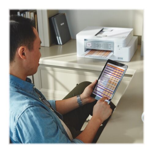 BROTHER MFCJ4335DW 4-in-1 duplex A4 inkjet multifunction machine with high-capacity consumables Wi-Fi and Wi-Fi direct 20ppm