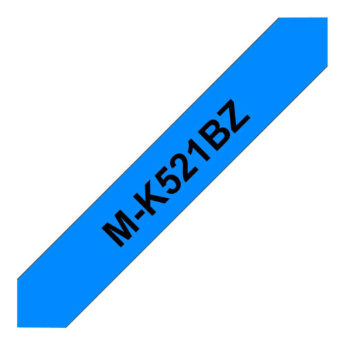 BROTHER MK521BZ tape cassette blue black 8mx9mm none laminate for P-touch 60 65 75 80 85 110