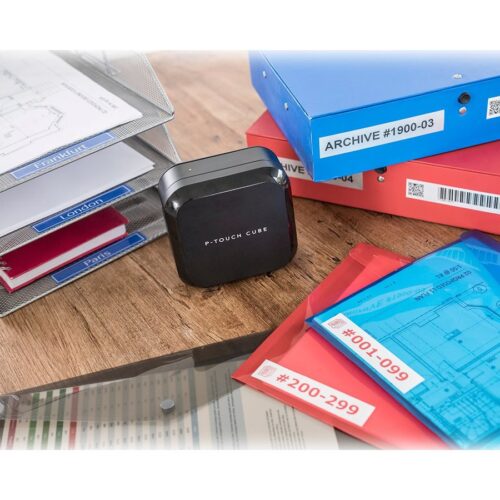 BROTHER P-Touch Cube Plus PT-P710BT Label printer Up to 24mm 180x360dpi 68 labels/min USB 2.0 Bluetooth Cutter