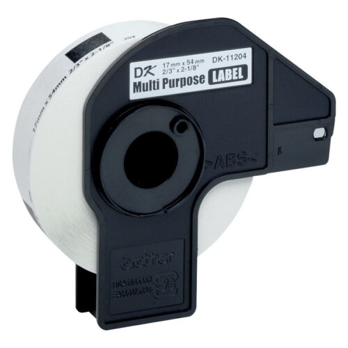 BROTHER P-TOUCH DK-11204 die-cut multi purpose label 17x54mm 400 labels