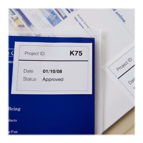 BROTHER P-TOUCH DK-44205 removable blanc thermal  papier 62mm x 30.48m