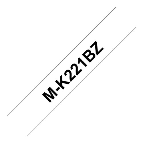 BROTHER P-TOUCH MK-221B noir sur blanc 9mm