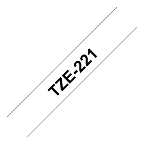 BROTHER P-TOUCH TZE-221 noir sur blanc 9mm