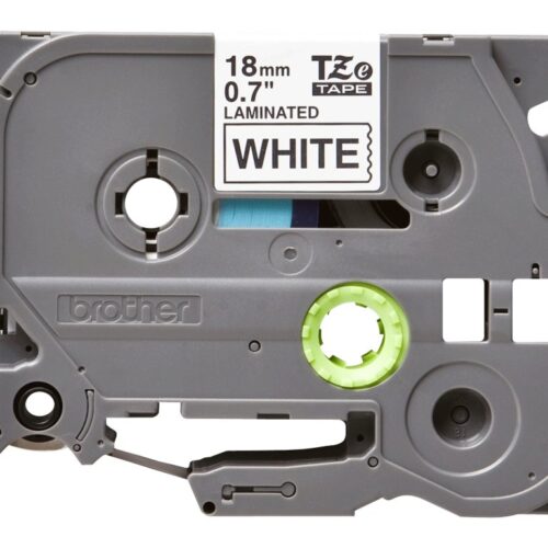 BROTHER P-TOUCH TZE-241 noir sur blanc 18mm pièce
