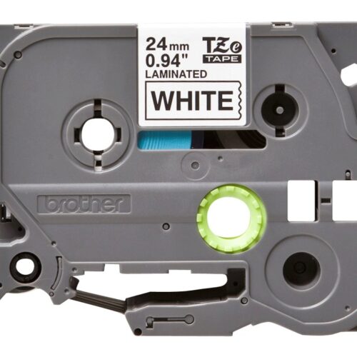 BROTHER P-TOUCH TZE-251 noir sur blanc 24mm