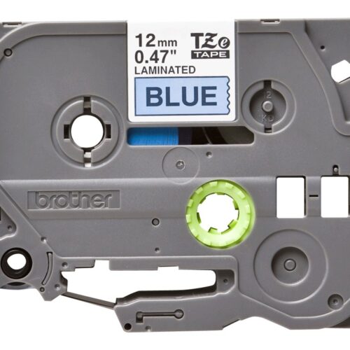 BROTHER P-TOUCH TZE-531 noir sur bleu 12mm