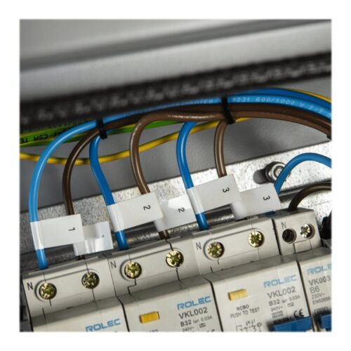 BROTHER P-TOUCH TZE-FX211 noir  in blanc 6mm
