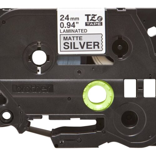 BROTHER P-TOUCH TZE-M951 noir sur silver-matt 24mm