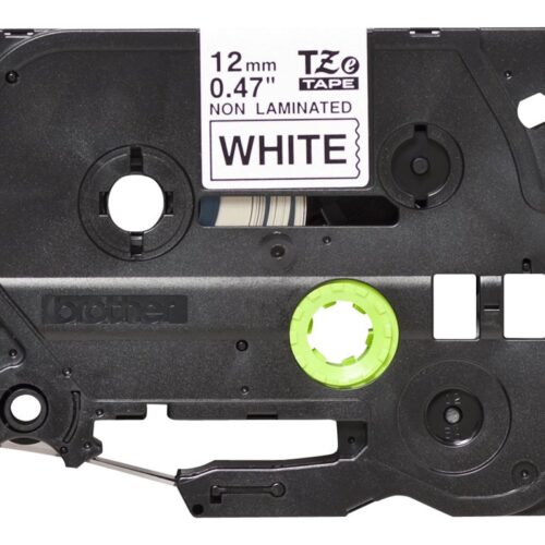 BROTHER P-TOUCH TZE-N231 noir sur blanc 12mm pièce