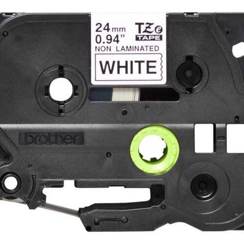 BROTHER P-TOUCH TZE-N251 noir sur blanc 24mm