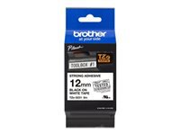 BROTHER P-TOUCH TZE-S231 noir sur blanc 12mm extra gluey