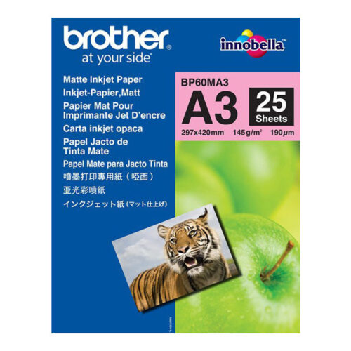 BROTHER Papier mat A3 25 feuilles