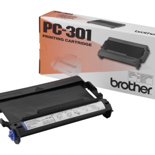 BROTHER PC-301 cassette ruban noir 235 pages pack de 1