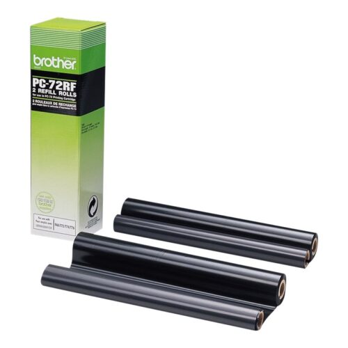 BROTHER PC-72RF rouleau de transfert noir 144 pages refill pack de 2