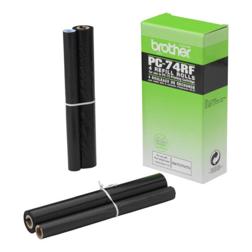 BROTHER PC-74RF recharge ruban noir 144 pages pack de 4