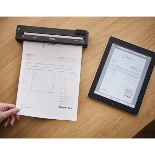 BROTHER PJ673 Imprimante mobile A4 réseau sans-fil batterie et adaptateur secteur non fournis