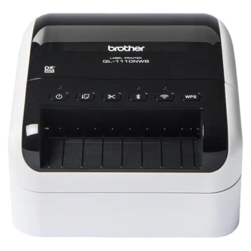 BROTHER QL-1110NWB Wide Format Professional Label Printer with Wi-Fi Ethernet USB Bluetooth Airprint