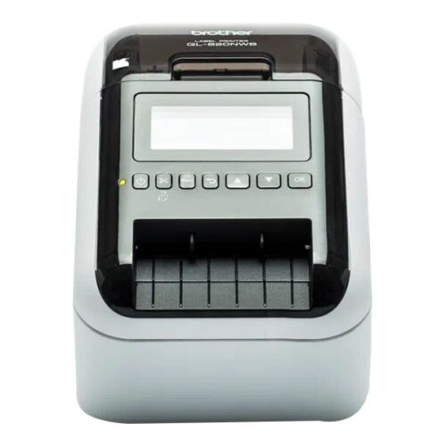 BROTHER QL-820NWBCVM Label Printer 176mm/sec Visitor Badge/event Pass Wi-Fi Ethernet Bluetooth Airprint LCD-display