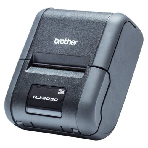 BROTHER RJ-2050 Imprimante mobile pour reçus 2 pouces Bluetooth and Wi-Fi and batterie incluse adaptateur secteur en option