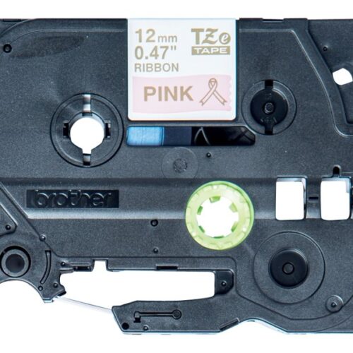 BROTHER Ruban tissus Or sur Rose 12mm (4m)